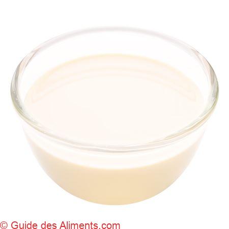 lait concentré non sucré