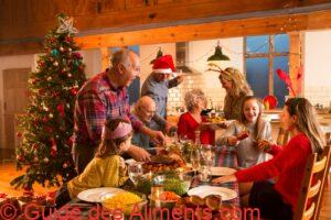 Noël repas