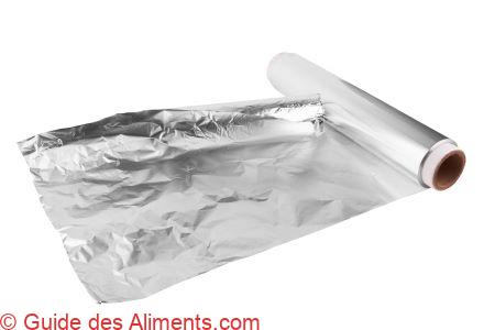 papier aluminium